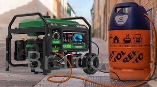 Generador Dual Propano - Gasolina NATURA 8500W - 230V