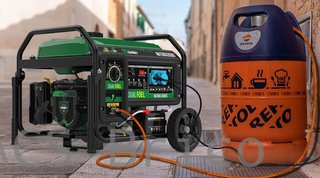 Generador Dual Propano - Gasolina NATURA 8500W - 230V