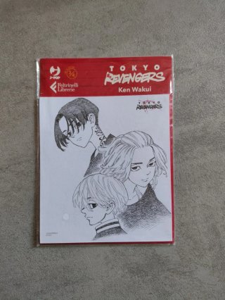 Cartolina Tokyo Revengers - Ken Wakui Manga
