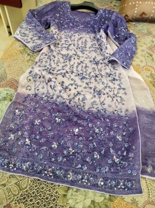 Copricostume con perline e paillettes