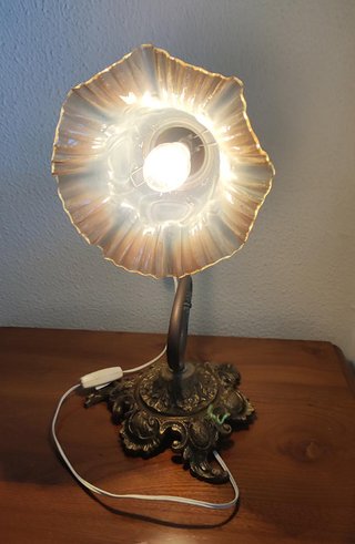 2 lampade da comodino vintage