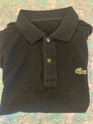 Polo Lacoste Uomo Nero Taglia L