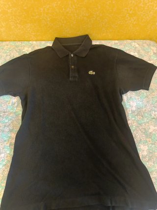Polo Lacoste Uomo Nero Taglia L