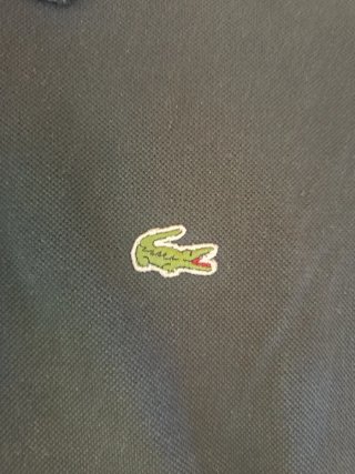 Polo Lacoste Uomo Nero Taglia L