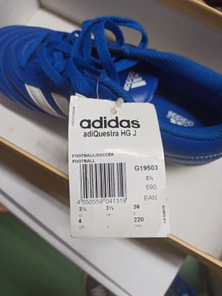 Botas de fútbol Adidas adiQuestra HG J niño
