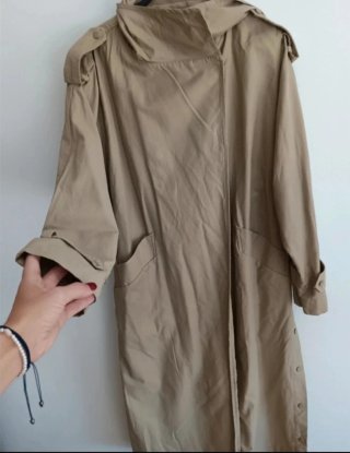 Trench gabardina Mango beige