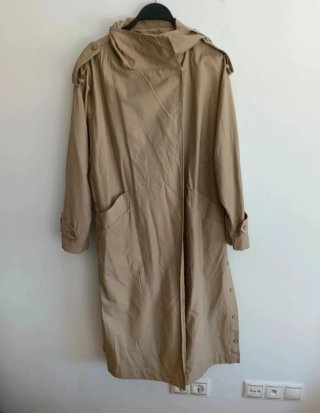 Trench gabardina Mango beige