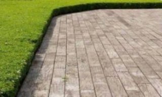 Hormigón impreso para exteriores
