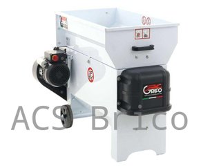 Despalilladora Chapa de Uva con Bomba - 2 HP - 2000 kg/h - 87x50 cm - Grifo