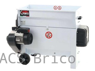 Despalilladora Chapa de Uva con Bomba - 2 HP - 2000 kg/h - 87x50 cm - Grifo