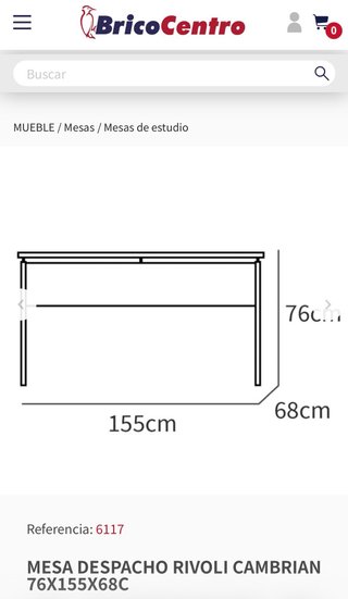 Mesa de escritorio madera clara