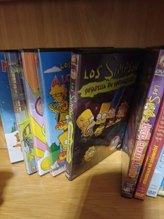 Lote 10 DVDs Los Simpson Originales