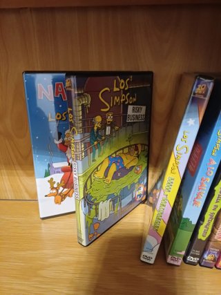 Lote 10 DVDs Los Simpson Originales