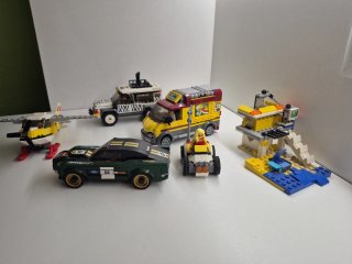 Lote de 5 Vehículos Lego