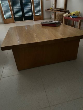 Mesa de centro de madera