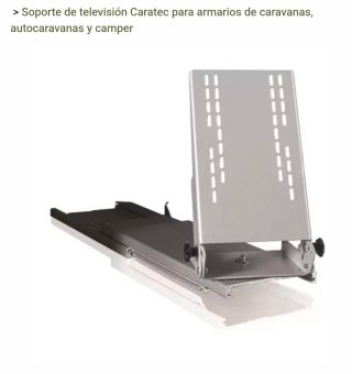 Soporte TV Caratec para caravanas