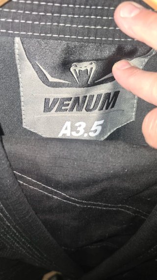 Kimono Gi BJJ Venum Polaris Negro