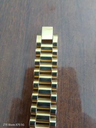 Bracciale uomo color oro