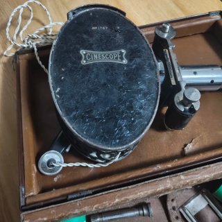 Cámara diapositivas Cinescope Vintage