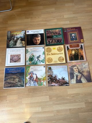 Lote Vinilos Clásica Haydn, Mozart, Bernstein