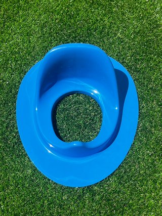 Asiento reductor WC azul