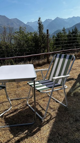Pack Mesa y 2 Sillas Camping Plegables