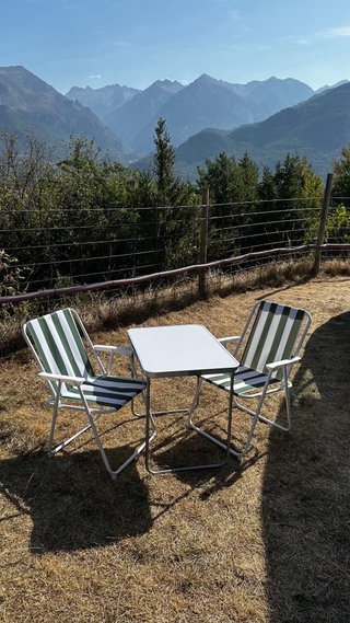 Pack Mesa y 2 Sillas Camping Plegables
