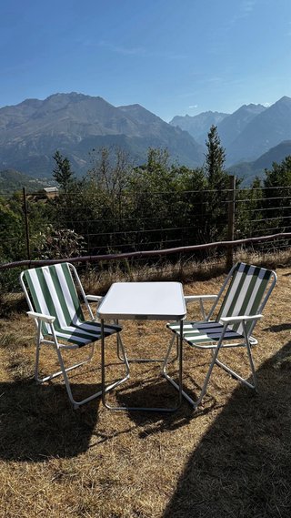 Pack Mesa y 2 Sillas Camping Plegables
