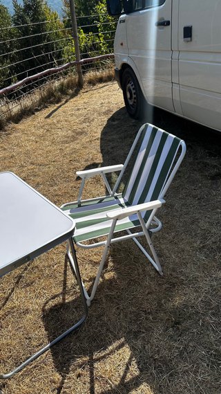 Pack Mesa y 2 Sillas Camping Plegables