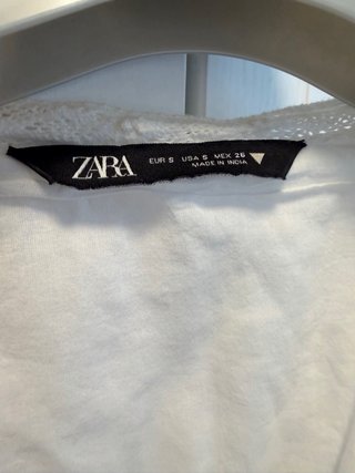 Vestido Ibicenco Blanco Zara