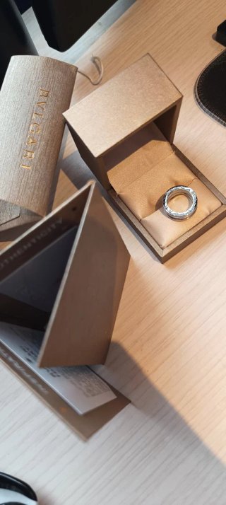 Anillo Bulgari B.zero1 oro blanco y Cerámica Blanc