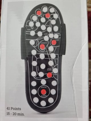 Acupresión chanclas de masaje