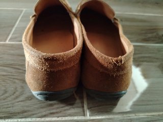 Mocasines de ante para hombre