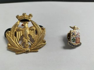 14 spille e decorazioni militari