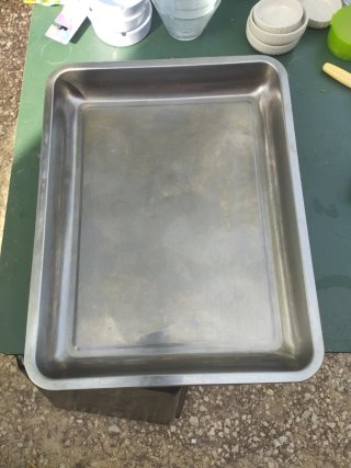 2 Bandejas de horno metálica