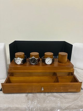 Joyero Organizador de Relojes Madera