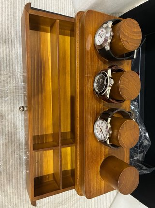 Joyero Organizador de Relojes Madera