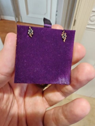 Pendientes Aristocrazy Serpiente Oro y Plata