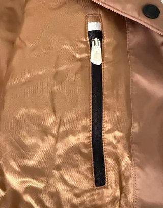 Cazadora Bomber BOSS Beige y Negra