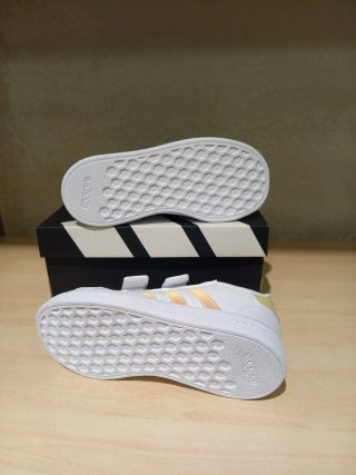 Adidas Unisex Bianco Taglia 27