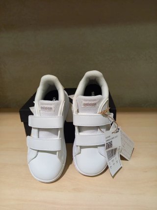 Adidas Unisex Bianco Taglia 27