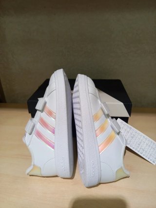 Adidas Unisex Bianco Taglia 27