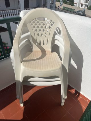 Conjunto mesa y sillas terraza