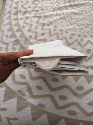 Cambiador de bebé blanco + cambiador portáti