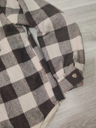 Camicia Flanella Quadri Rifle Vintage XL
