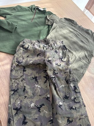 Conjunto Caza Decathlon Niño Talla 12