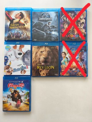 Películas Blu-ray (Variadas)
