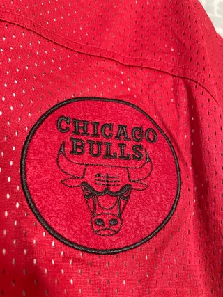 Sudadera Chicago Bulls Roja y Blanca