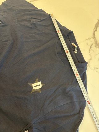 Maglia DOOA blu con inserti grigi