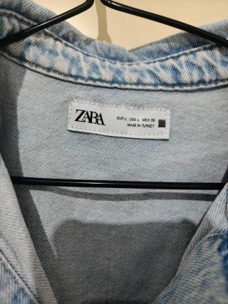 Vestido vaquero Zara Talla M